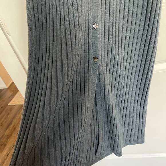 Club Monaco Ribbed Collared Dress - Picture 6 of 12